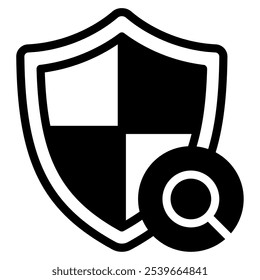 Virus Scan icon for web, app, infographic, etc