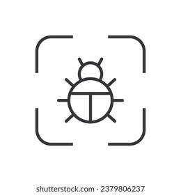 Virus Scanning Icon - Malware Icon