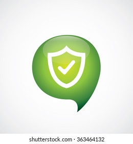 virus shield icon, on white background