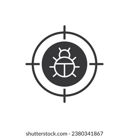 Virus Target Icon - Malware Icon