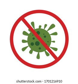A virus that destroys the body's immunity and causes illness, which is the spread of the virus,Virus.Computer,microbiology concept. Disease germ, pathogen organism, infectious micro virology.
