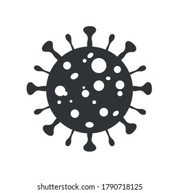 Un virus que destruye la inmunidad del cuerpo y causa la enfermedad, que es la propagación del virus, el virus, la informática, la microbiología. Germen de enfermedad, organismo patógeno, microvirología infecciosa.