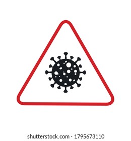 A virus that destroys the body's immunity and causes illness, which is the spread of the virus,Virus.Computer,microbiology concept. Disease germ, pathogen organism, infectious micro virology.