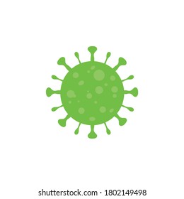A virus that destroys the body's immunity and causes illness, which is the spread of the virus,Virus.Computer,microbiology concept. Disease germ, pathogen organism, infectious micro virology.