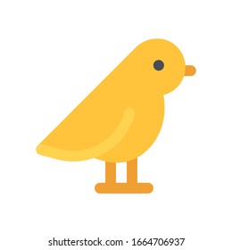 virus transmission related transmit virus with bird vector in flat design