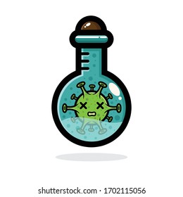 virus vector design in chemical bottles