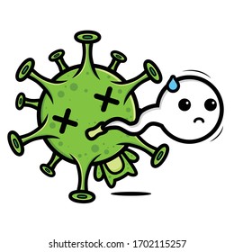 the virus vector design dies and the spirit comes out