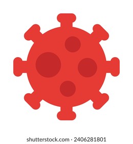 Virus Vector Flat Icon For Personal And Commercial Use.
