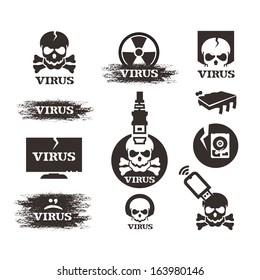 Virus. Vector format