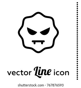 virus vector icon