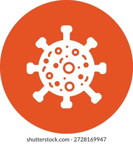 Ilustração de design de ícone de vetor de vírus