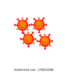 Virus vector icon for eps 10