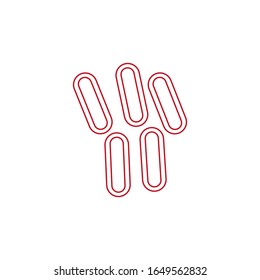 icono de vector de virus en fondo blanco