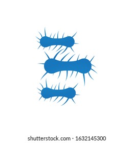 virus vector icon template illustration