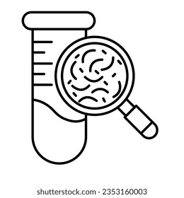 Virus vector icon which can easily modify or edit

