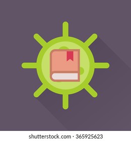 Virus vector illustration
