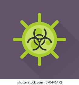 Virus vector illustration