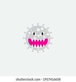virus vector illustration design icon logo template