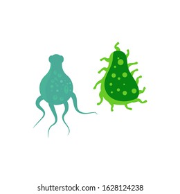 Virus vector illustration icon template design