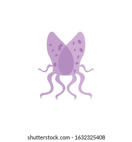 Virus vector illustration icon template design