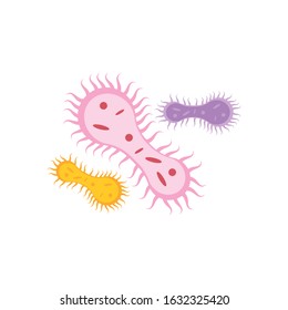 Virus vector illustration icon template design