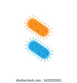 Virus vector illustration icon template design