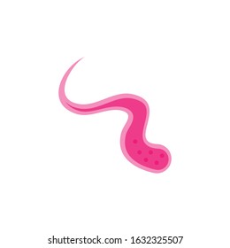Virus vector illustration icon template design