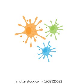 Virus vector illustration icon template design