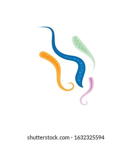Virus vector illustration icon template design