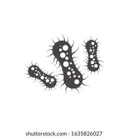 Virus vector illustration icon template design