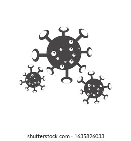Virus vector illustration icon template design