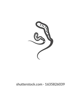 Virus vector illustration icon template design