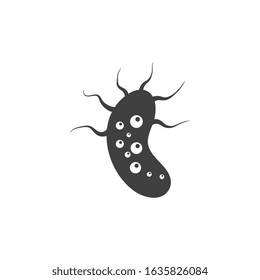 Virus vector illustration icon template design
