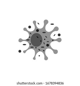 Virus vector illustration icon template design