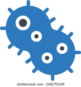 virus  Vector illustration on a transparent background. Premium quality symmbols. Glyphs vector icons for concept and graphic design. 
