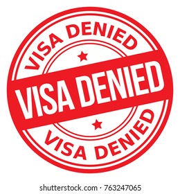 Visa Denied Stamp