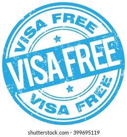 visa free rubber stamp