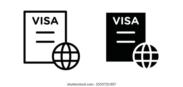 Visa icons for web ui designs