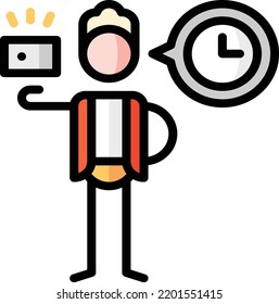 visa isolated design element stock illustration. Vector on a white background