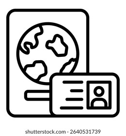 Visa Simple Vector Icon Collection
