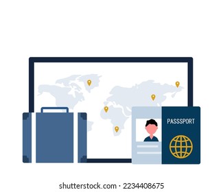 Visa tourists around the world