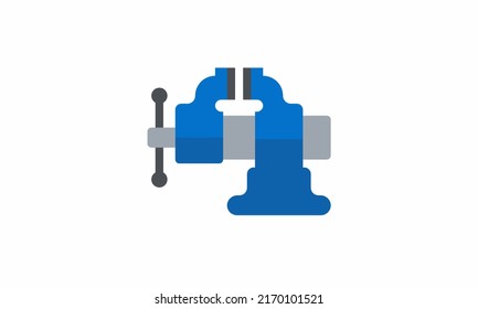 vise color icon. Isolated vector illustration