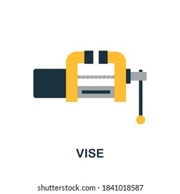 Vise icon. Simple element from construction collection. Creative Vise icon for web design, templates, infographics and more