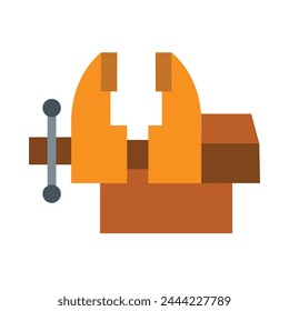 Vise Vector Flat Icon Design