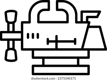 Vise vector icon. Can be used for printing, mobile and web applications.