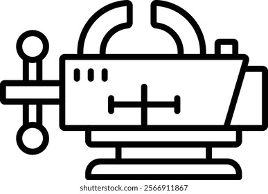 Vise vector icon. Can be used for printing, mobile and web applications.