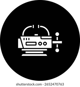 Ícone do vetor de visão. Pode ser usado para impressão, aplicativos móveis e da Web.