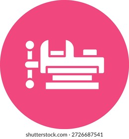 Vise Vector Icon Design Illustration