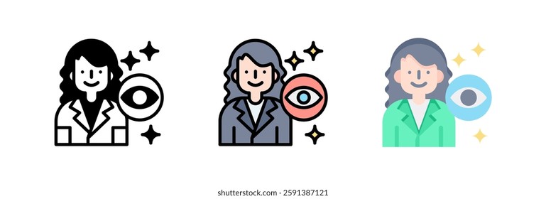 Visibility Icon Element For Design
