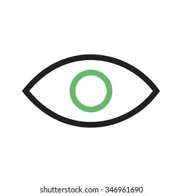 Visibility, search, eye icon vector image.Can also be used for material design. Suitable for mobile apps, web apps and print media.